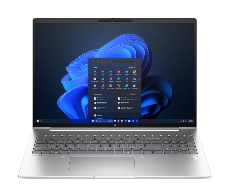 HP ProBook 4 G1iR Intel Core 7 150U Laptop 40.6 cm (16") WUXGA 16 GB DDR5-SDRAM 512 GB SSD Wi-Fi 6E (802.11ax) Windows 11 Pro Silver