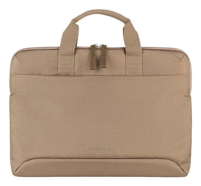 Tucano SMILZA MacBook Air 13" (before 2018), MacBook Pro 13" (2016-2020), MacBook Air 13" (2018-2020) MacBook Air 15" (2023), Laptop 14" Purse case super slim Beige