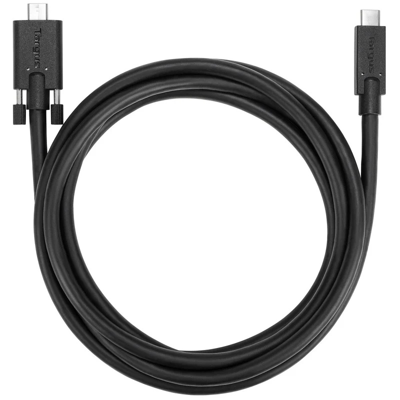 Câble USB-C (mâle) vers USB-C (mâle) 1,8M/6ft (10Gbps) à visser