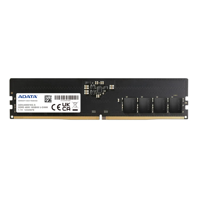 ADATA DDR5-4800 U-DIMM memory module 16 GB 1 x 16 GB 288-pin DIMM ECC