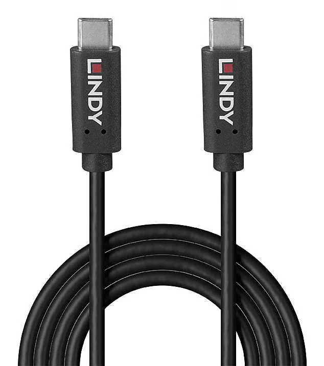 Lindy 36975 USB cable USB 3.2 Gen 2x2 1.5 m USB C Black
