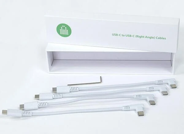 LocknCharge LNC10590 USB cable 0.215 m USB C White