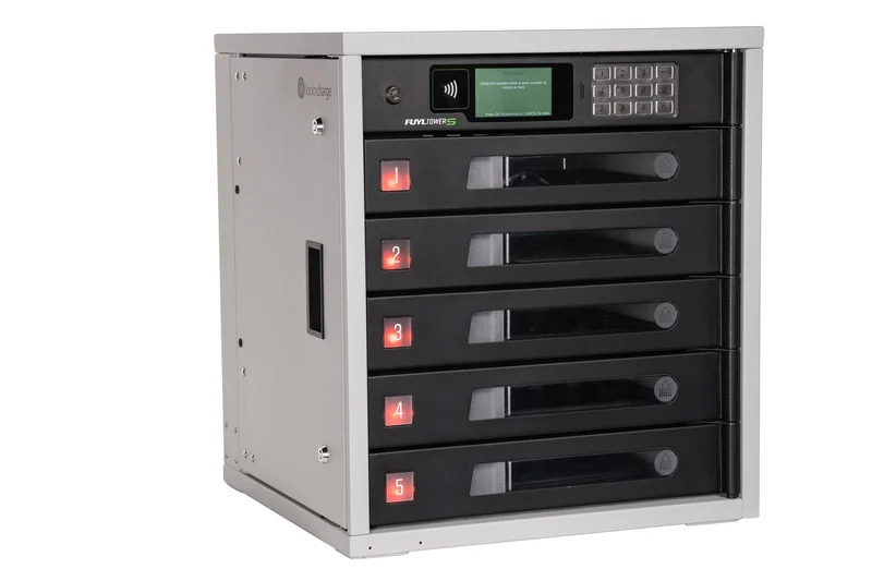 LocknCharge LNC10549 portable device management cart/cabinet Portable device management cabinet Black, Grey