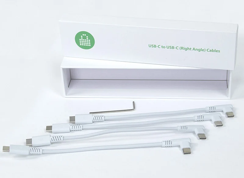 LocknCharge LNC10525 USB cable 0.185 m USB C White