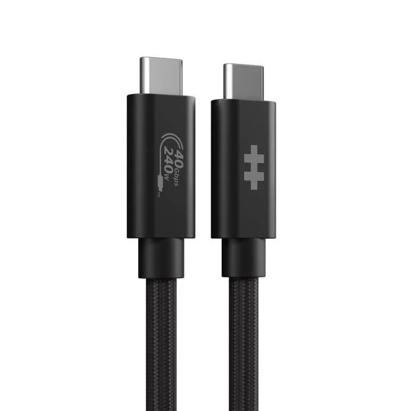 Câble haute performance HyperDrive® Next USB4 Type-C (1,2 m / 4 pieds) - Noir*