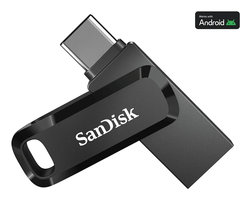 SanDisk Ultra Dual Drive Go USB flash drive 2 TB USB Type-A / USB Type-C 3.2 Gen 1 (3.1 Gen 1) Black