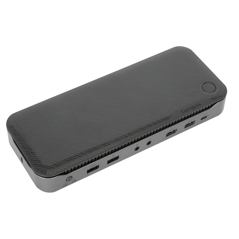 Station d'accueil KVM triple vidéo hybride USB-C® à double hôte avec double alimentation 100 W*