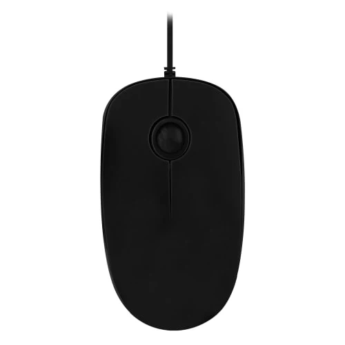 Souris filaire USB-A & USB-C SUNSET noire