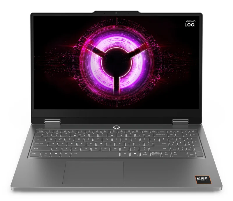 Lenovo LOQ Essential 15ARP11 AMD Ryzen™ 7 170 Laptop 39.6 cm (15.6") Full HD 16 GB DDR5-SDRAM 1 TB SSD NVIDIA GeForce RTX 5060 Wi-Fi 6 (802.11ax) Windows 11 Home English Grey