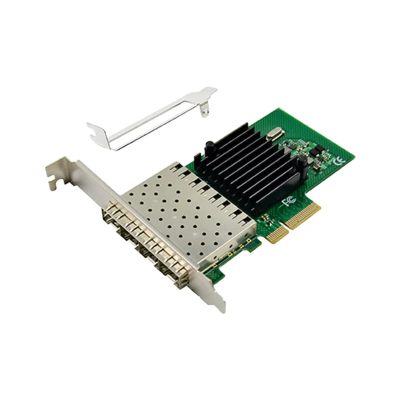 Origin Storage Intel I350-F4 alternative NIC PCIe 2.0 x4 Quad Port 1GbE SFP