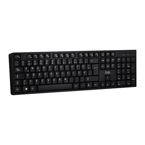 Clavier sans fil CLASSY noir - QWERTZ (DE)