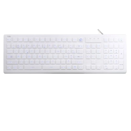 Clavier filaire médical IP68 - AZERTY (FR)