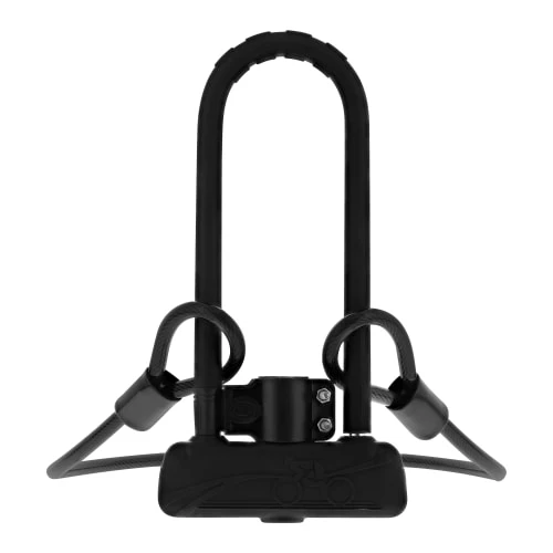 Antivol en U avec câble pour vélo/trottinette