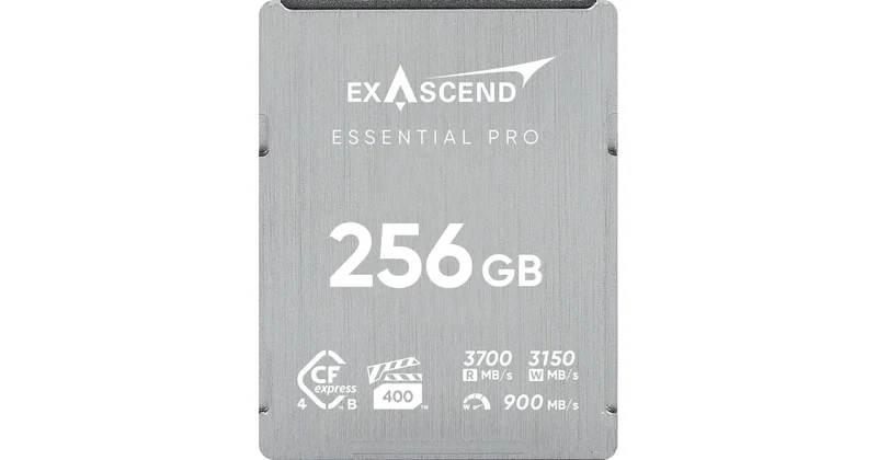 Exascend 256GB Essential Pro CFexpress 4.0 Type B Memory Card