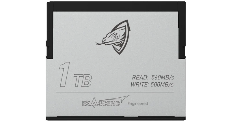 Exascend 1TB Archon CFast 2.0 Memory Card