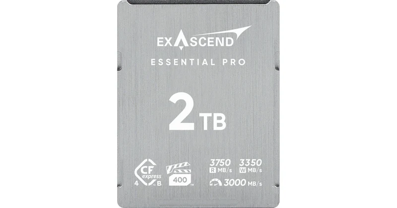 Exascend 2TB Essential Pro CFexpress 4.0 Type B Memory Card