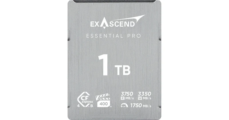 Exascend 1TB Essential Pro CFexpress 4.0 Type B Memory Card
