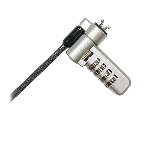 Câble antivol à code 3 en 1 - Compatible T-Bar, Nano et Wedge