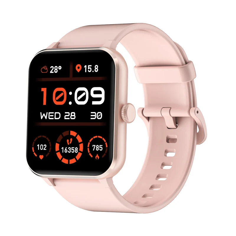 Blackview R50 (Montre connectée - 1.85'' - Appel Bluetooth) Rose