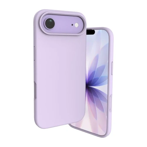 Coque souple silicone pour iPhone 17 AIR Lavande