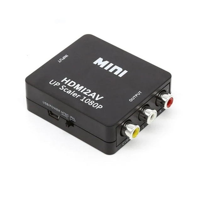 Mini HDMI to VGA to RCA