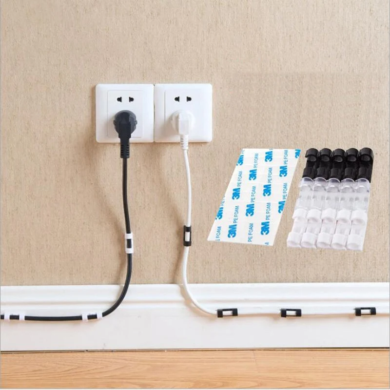 Wire Cable Clips Organizer