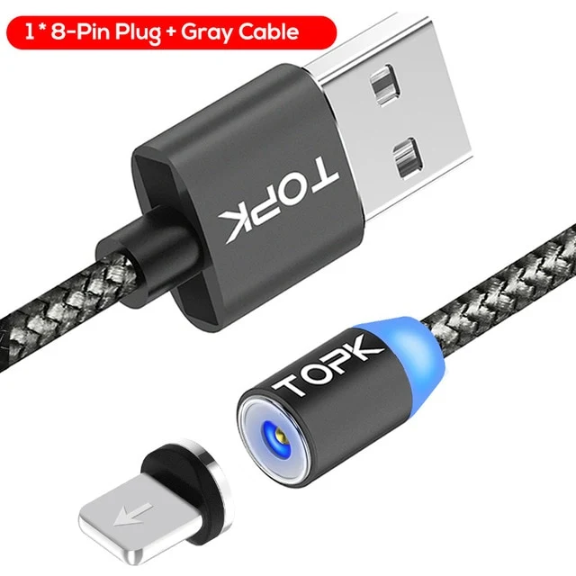 LED Magnetic USB Cable