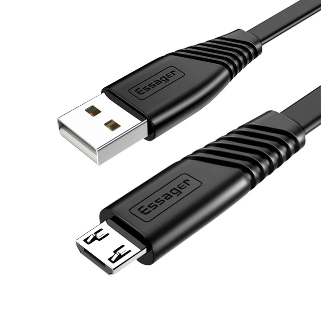 Flat Micro USB Cable 2.4A Fast Charging