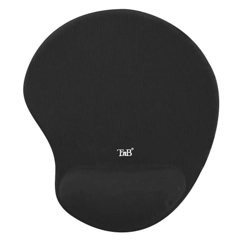 Tapis de souris ergonomique avec repose-poignet noir