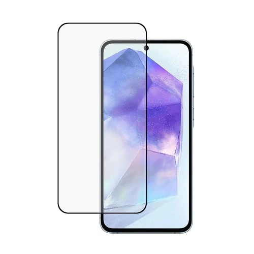 Protection intégrale en verre trempé pour Samsung Galaxy A55