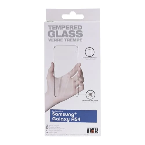 Protection intégrale en verre trempé pour Samsung Galaxy A54