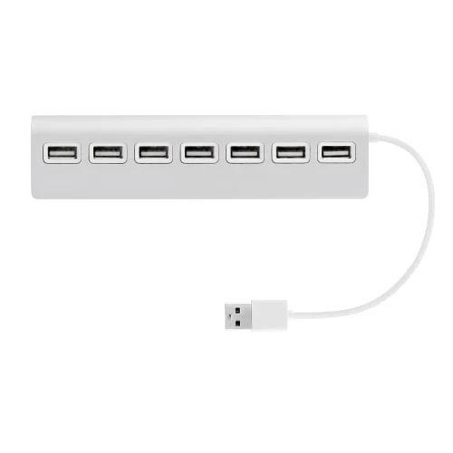 Hub USB-A aluminium vers 7x USB-A