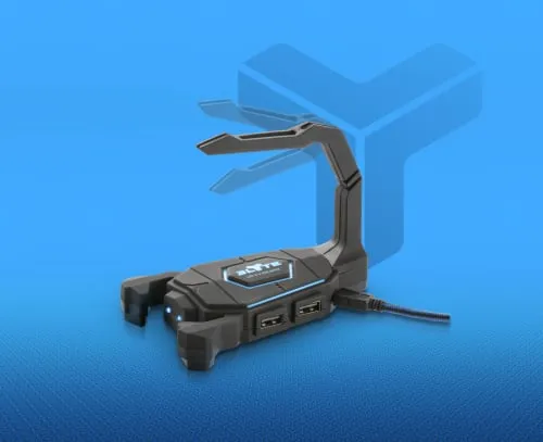 ELYTE SCORPIO - HUB USB et passe câble souris gaming