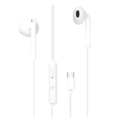 Ecouteurs filaires C-BUDS type-C blanc