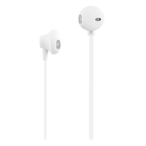 Ecouteurs filaires SWEET jack + type-C blanc