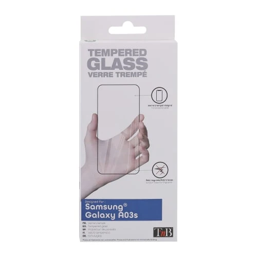 Protection intégrale en verre trempé pour Samsung Galaxy A03s