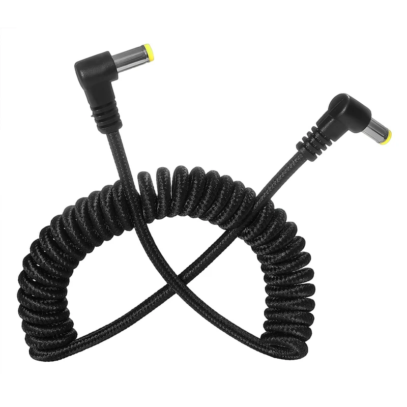 Kondor Blue DC to DC 2.1/5.5 Male Coiled Power Cable