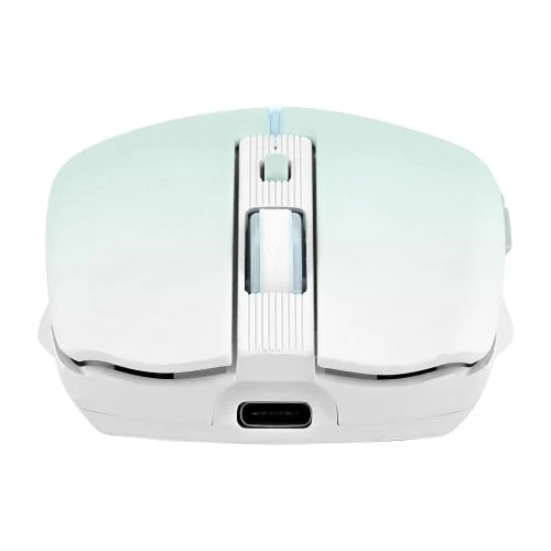 Souris colorée rechargeable dual connect bleue - GRADIENT
