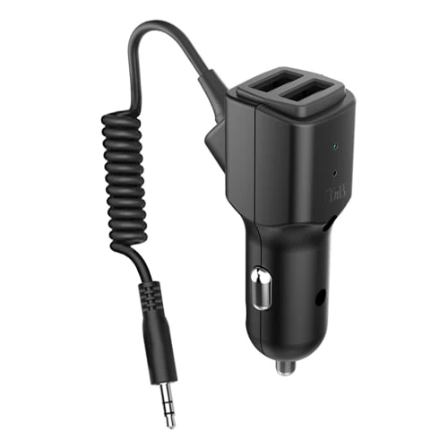 Chargeur allume cigares 2XUSB-A 12W avec récepteur Bluetooth