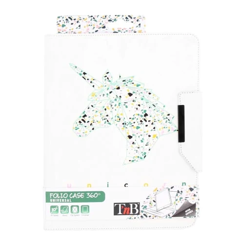 Etui folio universel 360° pour tablette 10" TERRAZZO