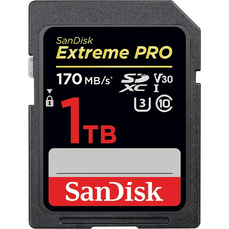 Sandisk Extreme PRO SDXC 1TB 170MB/s UHS-I V30 Memory Card