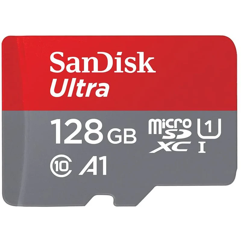 SanDisk 128GB Ultra microSDXC UHS-I U1 A1 Memory Card