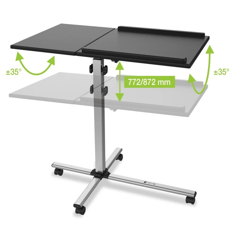 Techly ICA-TB TPM-2 Table de projecteur noire