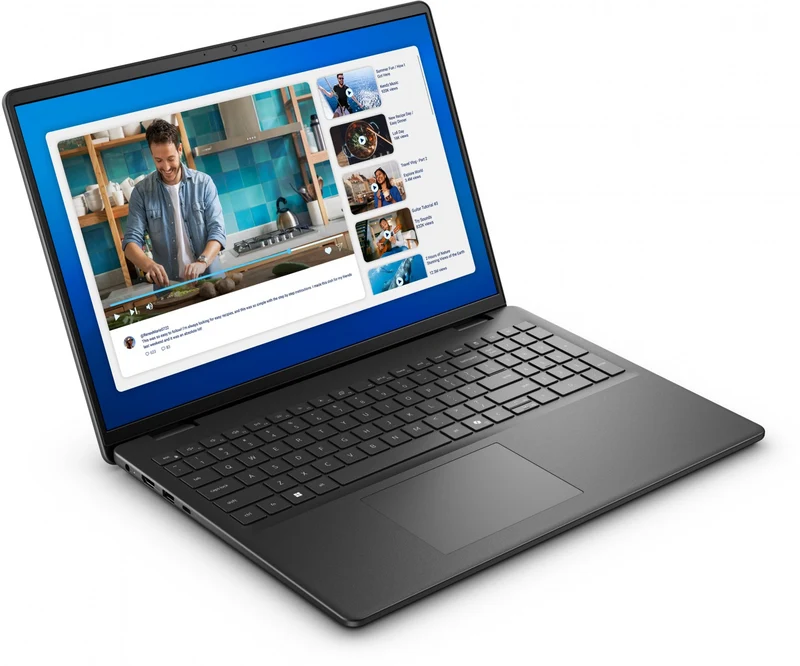 "DELL DC16250 Intel Core 5 120U Ordinateur portable 40,6 cm (16"") Full HD+ 16 Go DDR5-SDRAM 512 Go SSD Wi-Fi 6 (802.11ax) Windows 11 Pro Noir"