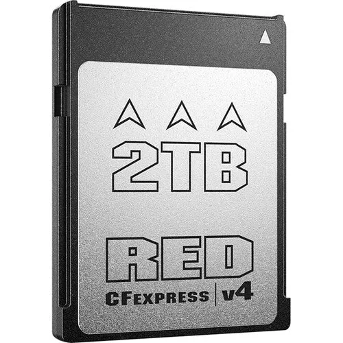 RED DIGITAL CINEMA 2TB PRO CFexpress v4 Type B Memory Card