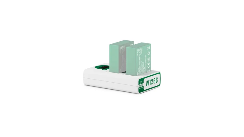 Tilta NP-W126S Charging Station Battery Kit (2 Batteries) - Forest Green
