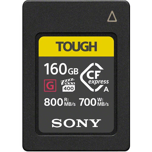 Sony CEA-G Series CEA-G160T - Flash memory card - 160 GB - CFexpress Type A - for a7s III - Open Box
