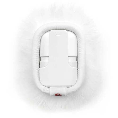 Zoom Instamic Hairy Windshield for Instamic Recorder (White)