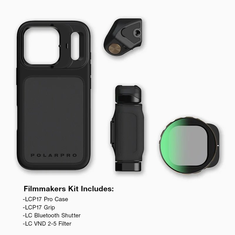 PolarPro LiteChaser 17 Case for iPhone 17 Pro (Filmmaker kit)
