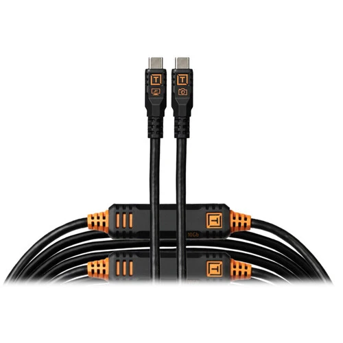 Tether Tools TetherPro Optima USB-C Cable (31', Non-Reflective Black)